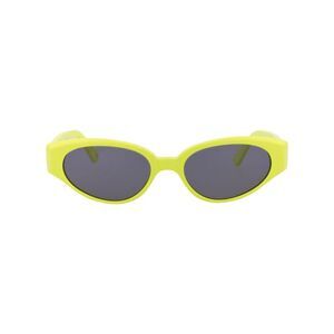 Kimeze Cat Eye-Frame Acetate Sunglasses Yellow Unisex-Adult